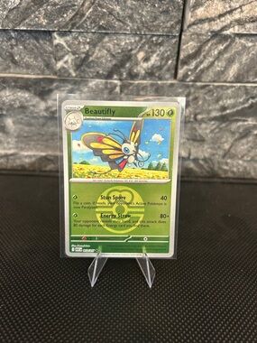 Pokémon Beautifly 013/217 Reverse Holo Rare from Ascended Heroes Set M/NM